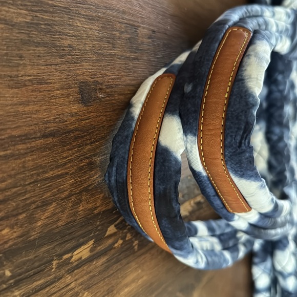 MZ Wallace Medium Blue Tie Dyed Tote - Picture 4 of 10